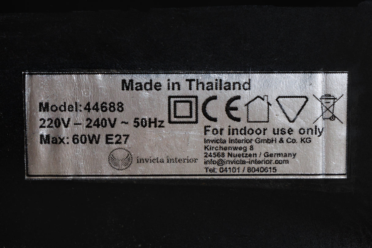 Stehleuchte EUPHORIA 165cm Lampenschirm beige Longanholz natur