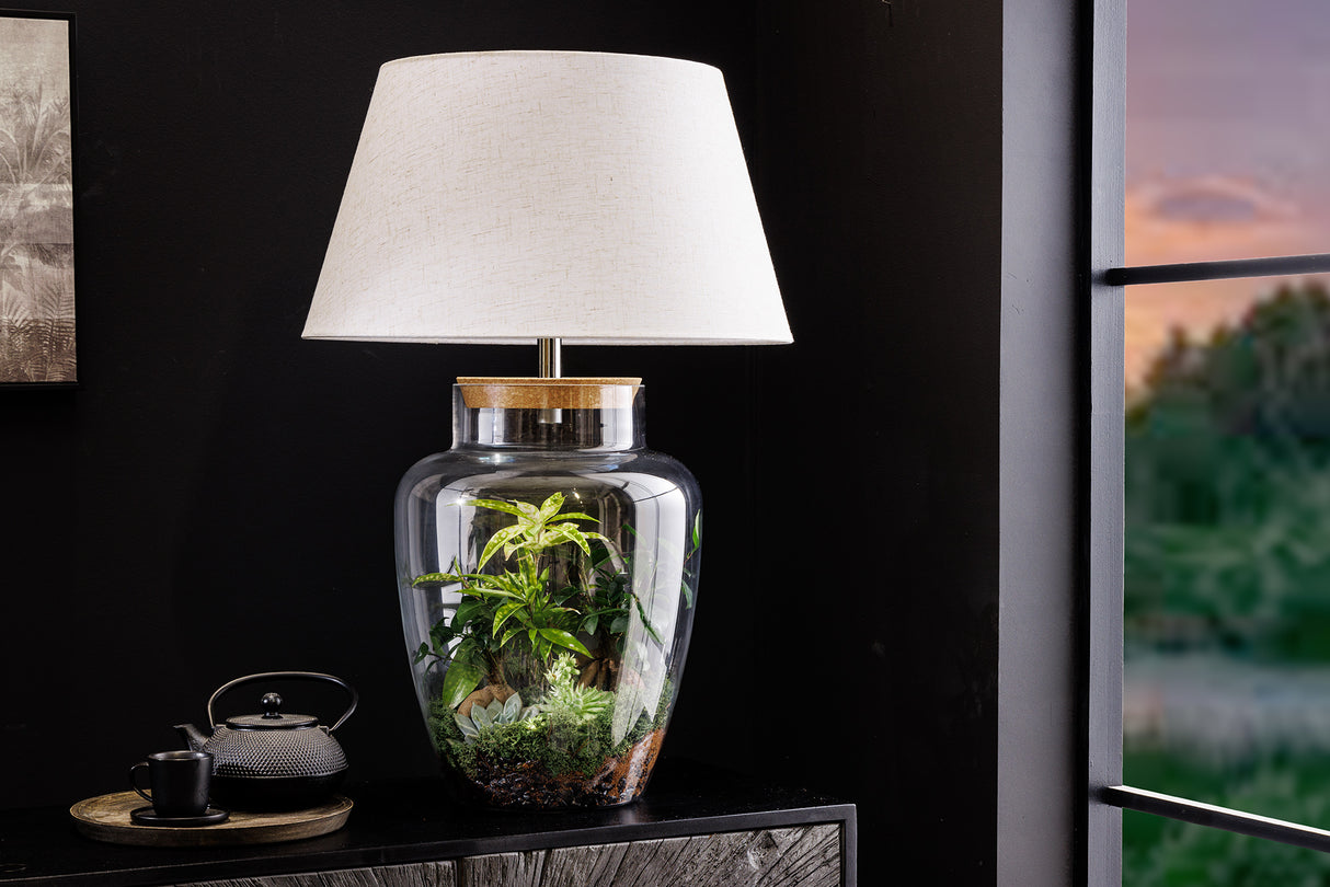 Table lamp CLASSICO 80cm glass fillable