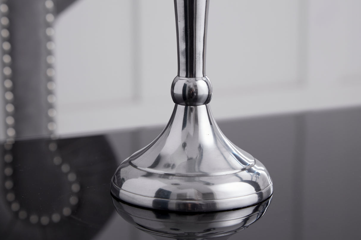 Candleholder MODERN BAROCK 40cm 5-armed silver