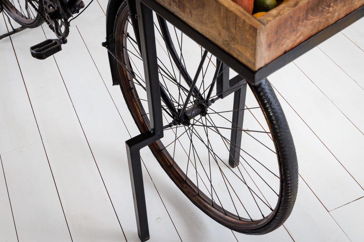 Console BICYCLE 195cm mango wood plate