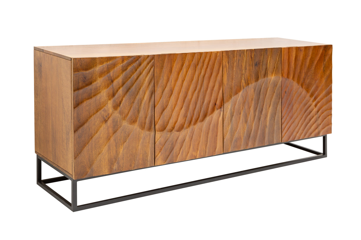 Sideboard SCORPION 180cm 3D mango brown