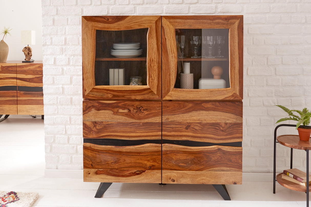 Highboard AMAZONAS 140cm sheesham wood