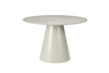 Dining table VOGUE 120cm round grey stone look