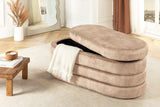 Polsterbank VOQUE 115cm Samt Champagner