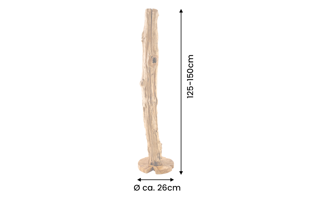 Sculpture REEF 125-150cm driftwood natural
