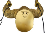 Wall lamp KING APE 50cm handmade gold