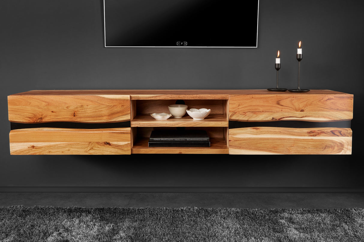 TV-Board AMAZONAS 160cm hanging acacia wood