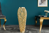 Decoration vase ABSTRACT LEAF 65cm gold