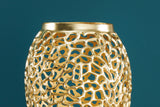 Decoration vase ABSTRACT LEAF 90cm gold