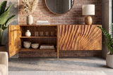 Sideboard SCORPION 180cm 3D hanging mango wood brown