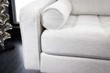 Sofa COZY 220cm 3-seater bouclé white