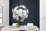 Pendant lamp INFINITY HOME 70cm white silver