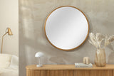 Wandspiegel PORTRAIT 60cm gold Eisen handgefertigt