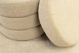 Polsterbank VOQUE 115cm Bouclé Taupe