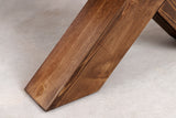 Couchtisch GOLIATH 110cm Kiefernholz natur schwarz