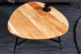 Coffee table BEAUTY BY NATURE 60cm acacia wood