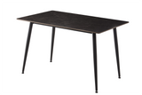 Dining table MILANO 140cm ceramic grey