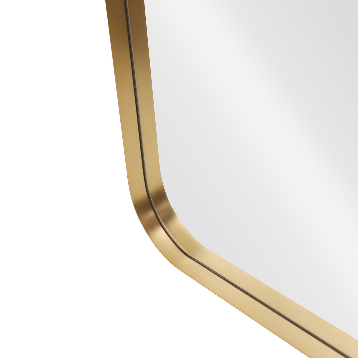 Wandspiegel ARCA 160 cm Aluminium Gold