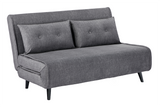 Sleeping chair SMART MULTIFUNCTION 140cm velvet grey