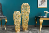 Decoration vase ABSTRACT LEAF 65cm gold