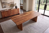 Esstisch DIAMOND 240cm Sheesham Holz Braun Stone Finish