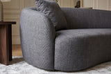 Sofa ELEMENTAL 180cm 2-Sitzer Samt Graphitgrau