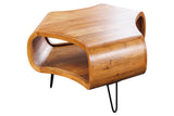Coffee table ORGANIC LIVING 70cm acacia wood brown honey finish