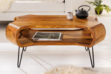 Coffee table ORGANIC LIVING 100cm sheesham wood natural