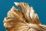 Decoration fish CROWNTAIL 35cm polyresin gold