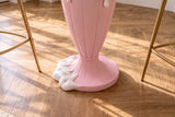 Bistrotisch SOFT POP 75cm pastellrosa mit magnetischer abnehmbarer Kirsche SWEET SOCIETY hauseigenes Design