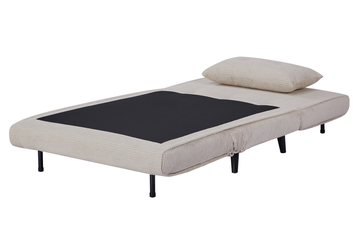 Schlafsessel SMART MULTIFUNCTION 100cm Cord beige