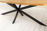 Dining table GALAXIE 240cm oval mango wood natural brown