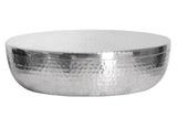 Bowl ORIENT with lid 40cm aluminum silver
