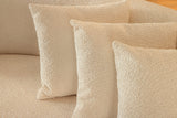 Sofa ATELIER 230cm 3-Sitzer Bouclé beige