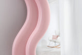 Wandspiegel CURVY 160cm rosa