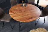 Dining table SCORPION 120cm round acacia natural