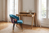 Chair MAISON CLASSIQUE midnight jungle blue-green-purple