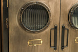Sideboard NAUTILUS 105cm Kiefernholz Vintage Braun
