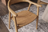 Chair KENNEDY w/ armrests sungkai wood natural