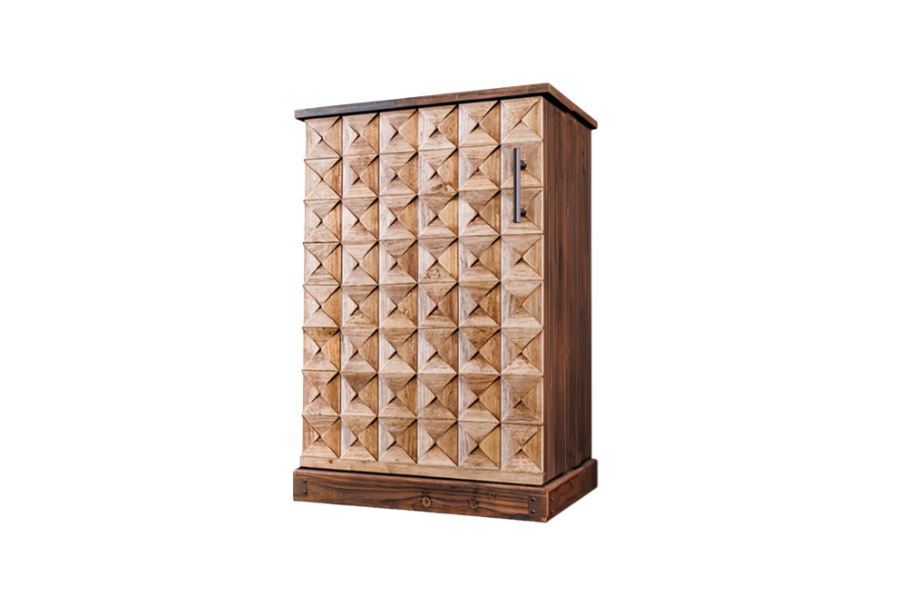 Barschrank BODEGA 90cm Kiefer Natur