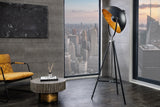 Floor lamp BIG STUDIO 160cm black gold