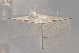 Coffee table ABSTRACT 60cm gold