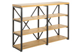 Shelf STUDIO 110cm industrial style oak look