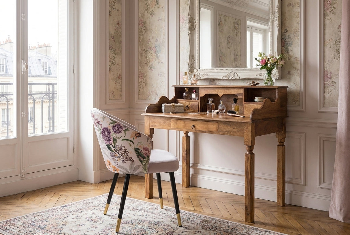 Chair MAISON CLASSIQUE lilac - natural