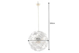 Pendant lamp INFINITY HOME glass and steel gold