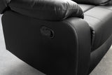 Cinema armchair HOLLYWOOD artificial leather black