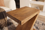 Side table Z 60cm mango wood brown honey finish
