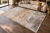 Teppich DESERT PATINA 350x230cm Patina-inspiriertes Muster sand greige taupe