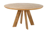 Esstisch ART WOOD Ø 140cm rund Mangoholz naturbraun