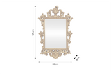 Wall mirror OPULENT 125cm gold